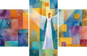 Tablou - Înger geometric (90x60 cm)