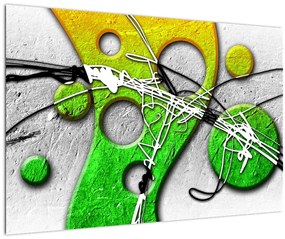 Tablou abstract (90x60 cm)