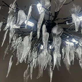 Lustră de cristal pe cablu 10xG9/40W/230V negru