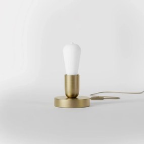 Veioza minimalista din alama Sputnik