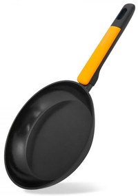 Tigaie Fackelmann Soft Collection 688617, 28x5 cm, Inductie si cuptor, Maner moale, Negru