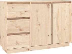 vidaXL Servantă, 111x34x75 cm, lemn masiv de pin
