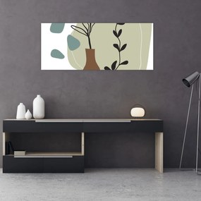 Tablou - Flori într-o vază N⁰2 (120x50 cm)