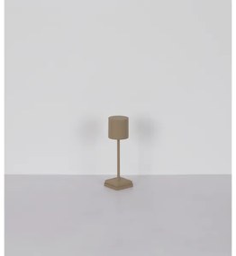 Globo 58487S - Lampă de birou LED DIXON, reîncărcabilă, cu reglaj tactil, 1,5 W/5 V, 2200 mAh, bej