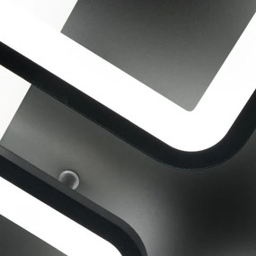 Lustră LED dimabilă aplicată Brilagi SQUARED LED/85W/230V 3000-6500K + telecomandă