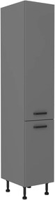 Dulap bucătărie pentru alimente Nesia 40 DK-215 2F (Antracit). 1049692