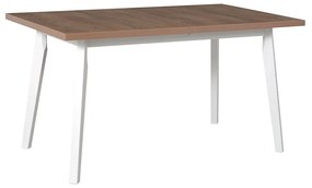 Masă Harry 80 x 140+180 V (Stejar grandson L) (Alb). 1059241