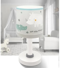 Veioză pentru copii Dalber 60621 RHICO AND CROCO 1xE14/8W/230V