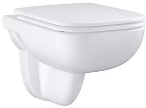 Set vas WC suspendat Grohe Start Edge rimless alb cu capac softclose
