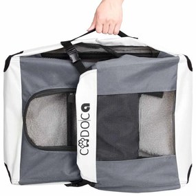 Geantă transport pentru animale 70 x 52 x 52 cm Grey - L