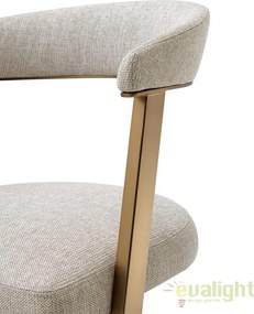 Scaun design LUX finisaj alama cu sezut si spatar tapitat Dexter 111473 HZ