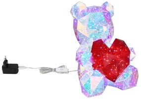 Decorațiune LED de masă Globo 28058 BRONDAR LED/6W/5V USB ursuleț