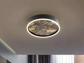Plafoniera LED design modern decorativ Stone D-40cm