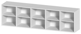 Bibliotecă albă suspendată 220x61 cm Mistral – Hammel Furniture