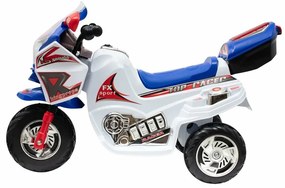 Motocicletă electrică Baby Mix Baby Racer, alb