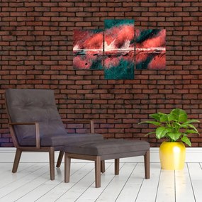 Tablou - Explozie în petrol (90x60 cm)