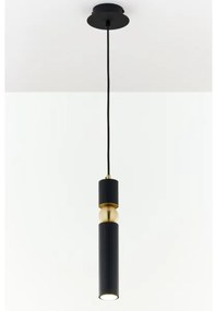 Lustră pe cablu Jupiter 2003 ALAS 1xGU10/10W/230V negru/auriu