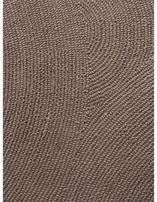 Covor tip traversă taupe țesut manual din lână 80x200 cm Eleni Taupe – Hanse Home