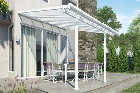 Acoperiș terasă policarbonat Sierra Palram - Canopia 3 x 3,05 m alb