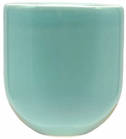 Pahar Cafea Albastru deschis (PANTONE Baby Blue, 250ml), gresie glazurata manual