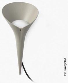 Lampa de exterior decorativa tip tarus IP44 LEAF gri