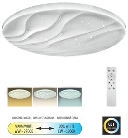 Plafonieră LED dimabilă LIKA LED/60W/230V 2700-6500K + telecomandă