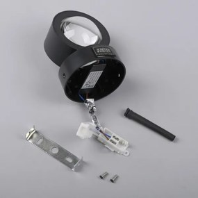 Schöner Wohnen 19331-18 - Aplică LED de perete CHIA 2xLED/2W/230V neagră