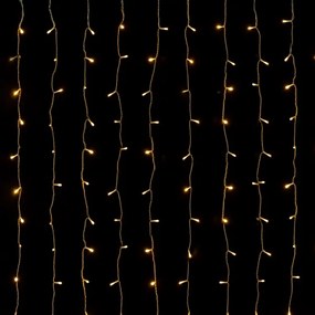 Aigostar - Ghirlandă LED de exterior pentru Crăciun, 558 LED/6W/230V, 3x1,8 m, IP44, alb cald