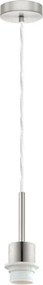 Brilagi - Pendul LED pe cablu NUBILA 1xE27/60W/230V, diam. 14 cm, gri