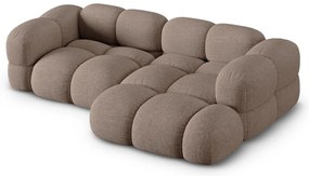 Colțar maro (cu colț pe partea dreaptă/cu șezlong) Loretto – Cosmopolitan Design