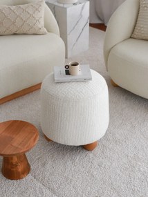 Taburete Fafnir (alb). Promo -23%. 1087821