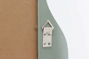 Oglinda de perete design modern CURVY 160cm, verde salvie A-43160 VC