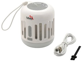 Lanternă bluetooth reîncărcabilă Cattara cu cușcăde prindere a insectelor Music cage, 60 lm