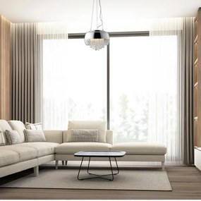 Lustră LED pe cablu LUNA 1xE14/40W/230V