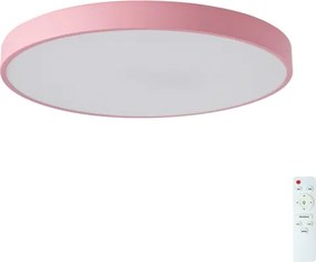 Brilagi - Plafonieră LED dimabilă POOL LED/60W/230V 3000-6000K 60 cm roz+telecomandă