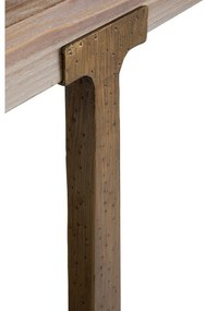 Masă de dining în culoare naturală 180x90 cm Ankara – Mauro Ferretti