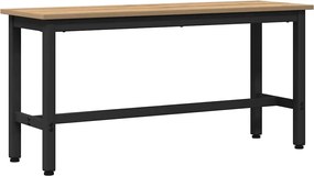 vidaXL Bancă de Dining Stejar Artizanal 100 x 32,5 x 48,5 cm