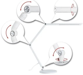 Lampă dimabilă de masă LED/10,6W FLEXBAR 230V 3000/4000/6500K Paulmann 78911