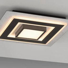 JUST LIGHT. 14439-21 - LED Plafonieră CICHIO LED/18,5W/230V + LED/9W neagră