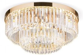 Lustra LED design LUX PRISM 55cm, 24K gold plated