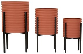 Ghivece decorative 3 buc. din metal ø 36 cm Milly – Mauro Ferretti