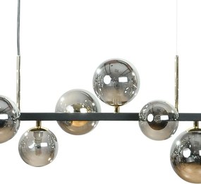 Lustra cu 10 surse de lumina SERENITY negru