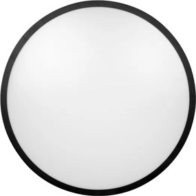 Brilagi-LED Plafonieră de baie ZENNA LED/18W/230V Ø 29,5 cm IP44 negru