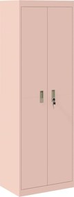 vidaXL Dulap de depozitare Roz 60 x 40 x 180 cm Oțel