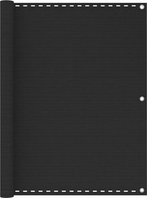 vidaXL Paravan de balcon, antracit, 120 x 500 cm, HDPE