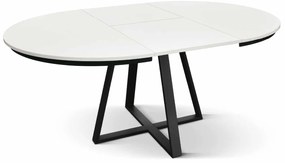 Masa Melania rotunda extensibila 120 cm - GRI CIMENT