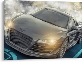 Tablou cu Audi - gri (70x50 cm)