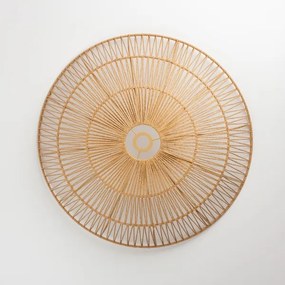 Brilagi - Lustră aplicată LED CERIA BOHO 1xE27/40W/230V Ø 70 cm maro