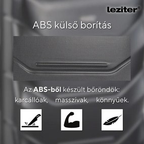 Valiză mare TravelLux Max cu hardtop 50x78x30 cm neagră