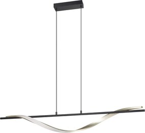 Eglo 902135-LED CONAPRATO — pendul suspendat pe cablu, LED/20W/230V, 2700/4000/6500K, negru/auriu